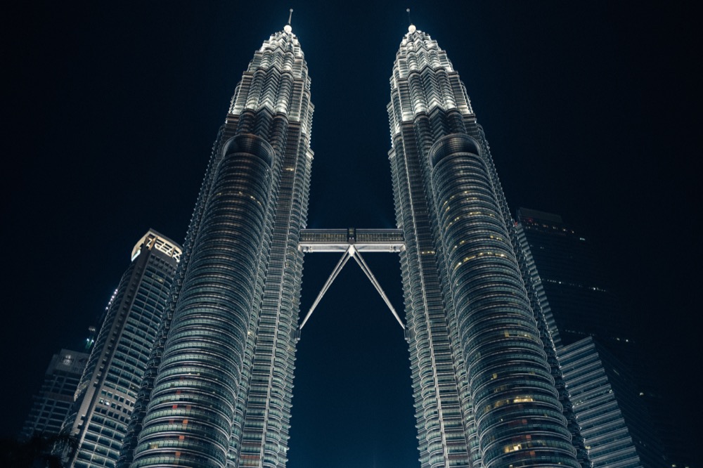 Petrona Towers in Kuala Lumpur, Malaysia