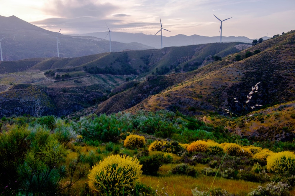 Windmills in the South of Spain